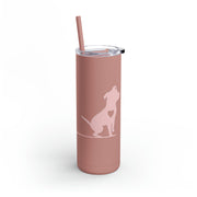 Copy of Maars Maker Skinny Matte Tumbler, 20oz Love with heart and paw
